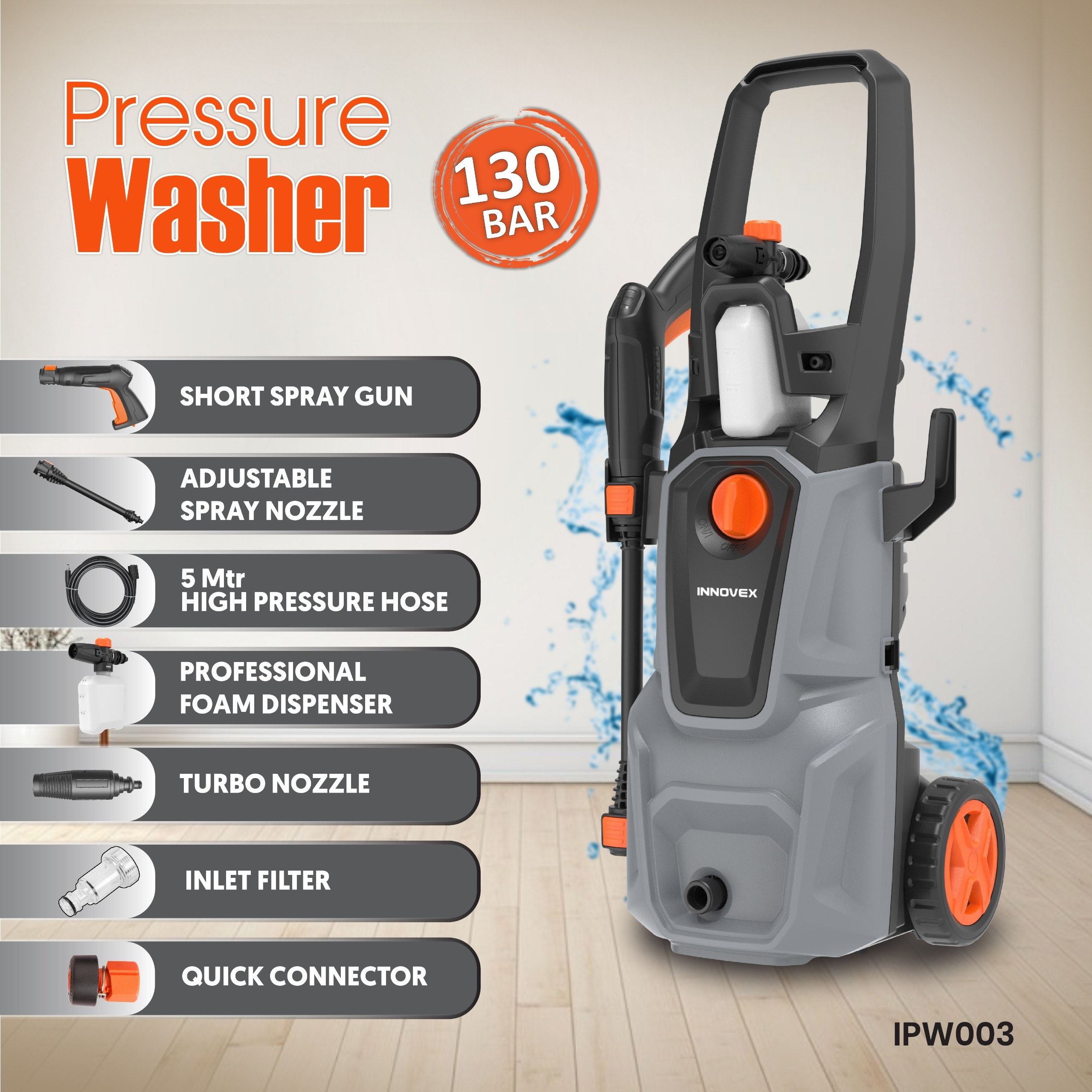 INNOVEX Pressure Washer 4